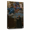 Baroque Art: Christ, God, and the Praying Saint – Classic Art Print