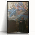 Baroque Art: Christ, God, and the Praying Saint – Classic Art Print
