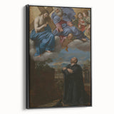 Baroque Art: Christ, God, and the Praying Saint – Classic Art Print
