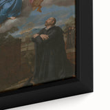 Baroque Art: Christ, God, and the Praying Saint – Classic Art Print