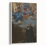 Baroque Art: Christ, God, and the Praying Saint – Classic Art Print