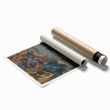 Baroque Art: Christ, God, and the Praying Saint – Classic Art Print