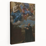Baroque Art: Christ, God, and the Praying Saint – Classic Art Print