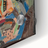 Man’s Face - Bold and Vibrant Expressionist Portrait by Weisz-Kubínčan