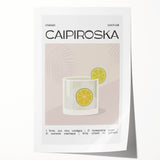 Extra large rolled print featuring a vibrant floral design in red and orange tones, ideal for dining room wall art.