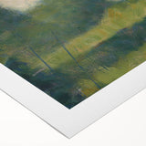 Landscape with Stake by Seurat: Peaceful Impressionist Wall Art Print