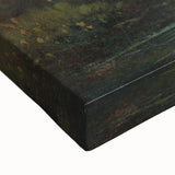 Modern Landscape Art with Serene Fisherman Scene - Modern Wall Decor