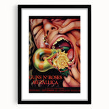 Guns N' Roses & Metallica Retro Wall Art – Vintage Concert Print