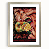 Guns N' Roses & Metallica Retro Wall Art – Vintage Concert Print