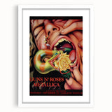Guns N' Roses & Metallica Retro Wall Art – Vintage Concert Print