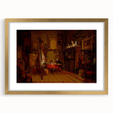Realism Art Prints - An Artist's Studio by John Ferguson Weir Canvas Art