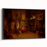 Realism Art Prints - An Artist's Studio by John Ferguson Weir Canvas Art