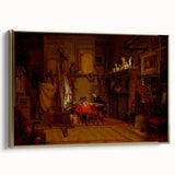 Realism Art Prints - An Artist's Studio by John Ferguson Weir Canvas Art