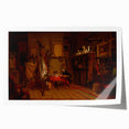Realism Art Prints - An Artist's Studio by John Ferguson Weir Canvas Art