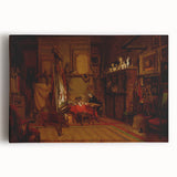 Realism Art Prints - An Artist's Studio by John Ferguson Weir Canvas Art