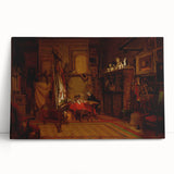Realism Art Prints - An Artist's Studio by John Ferguson Weir Canvas Art