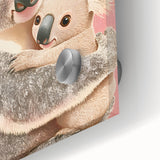 Cute Koala Nursery Wall Art - Kids Room Prints & Baby Decor