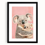 Cute Koala Nursery Wall Art - Kids Room Prints & Baby Decor