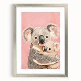 Cute Koala Nursery Wall Art - Kids Room Prints & Baby Decor