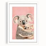 Cute Koala Nursery Wall Art - Kids Room Prints & Baby Decor