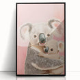 Cute Koala Nursery Wall Art - Kids Room Prints & Baby Decor