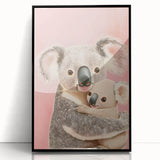Cute Koala Nursery Wall Art - Kids Room Prints & Baby Decor