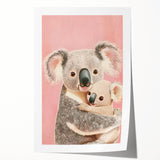 Cute Koala Nursery Wall Art - Kids Room Prints & Baby Decor