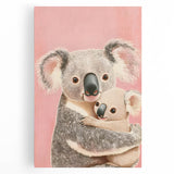 Cute Koala Nursery Wall Art - Kids Room Prints & Baby Decor