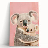Cute Koala Nursery Wall Art - Kids Room Prints & Baby Decor