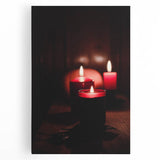 Black and white abstract tree design on large stretched canvas, ideal for kitchen wall art.