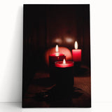 Black and white large art of a tree in autumn on stretched canvas, ideal for kitchen wall art or bedroom ambiance.