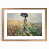 Abstract landscape wall art framed in gold, showcasing vivid colors and unique textures, perfect for enhancing modern decor in living spaces or offices.