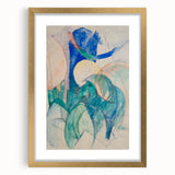 Franz Marc's Mandrill - Abstract Expressionist Animal Art Print