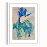 Franz Marc's Mandrill - Abstract Expressionist Animal Art Print
