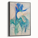 Franz Marc's Mandrill - Abstract Expressionist Animal Art Print