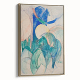 Franz Marc's Mandrill - Abstract Expressionist Animal Art Print