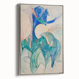 Franz Marc's Mandrill - Abstract Expressionist Animal Art Print