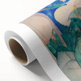 Franz Marc's Mandrill - Abstract Expressionist Animal Art Print