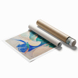 Franz Marc's Mandrill - Abstract Expressionist Animal Art Print