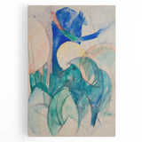 Franz Marc's Mandrill - Abstract Expressionist Animal Art Print