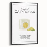 Black and white vintage poster art of a landscape on framed canvas, ideal for bedroom wall decor.