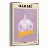 Landscape art painting of colorful fruits on a black background, framed canvas, ideal for kitchen wall decor.