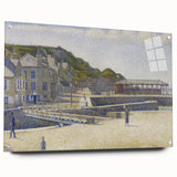 Port-en-Bessin by Seurat: Coastal Pointillist Impressionist Wall Art Print