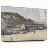 Port-en-Bessin by Seurat: Coastal Pointillist Impressionist Wall Art Print