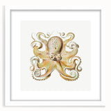 Vintage Octopus Illustration - Modern Wall Art with Marine Life Charm