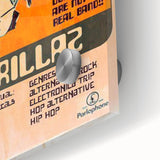 Gorillaz Retro Wall Art – Vintage Prints for Alternative Music Fans