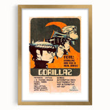 Gorillaz Retro Wall Art – Vintage Prints for Alternative Music Fans