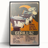 Gorillaz Retro Wall Art – Vintage Prints for Alternative Music Fans