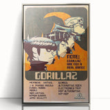 Gorillaz Retro Wall Art – Vintage Prints for Alternative Music Fans