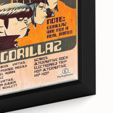 Gorillaz Retro Wall Art – Vintage Prints for Alternative Music Fans